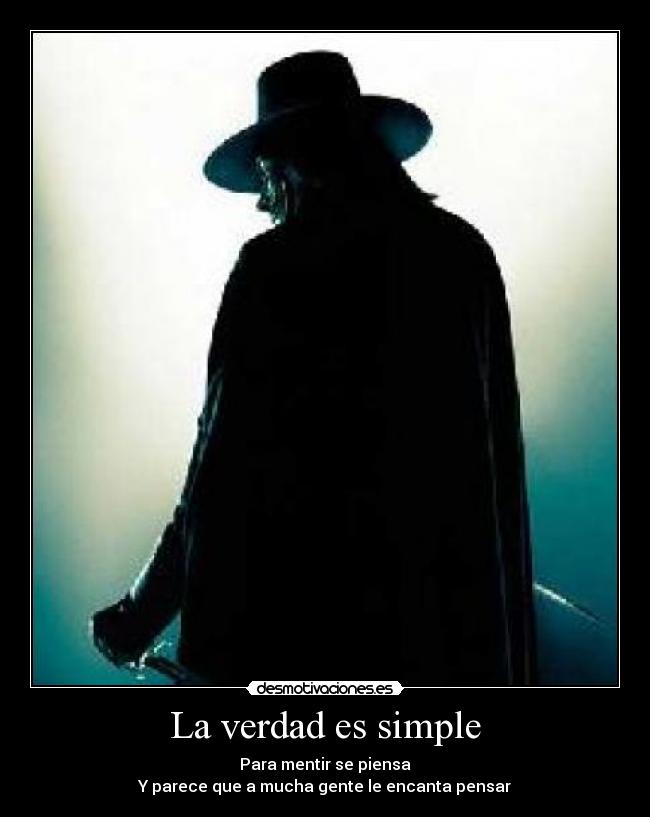 La verdad es simple - 