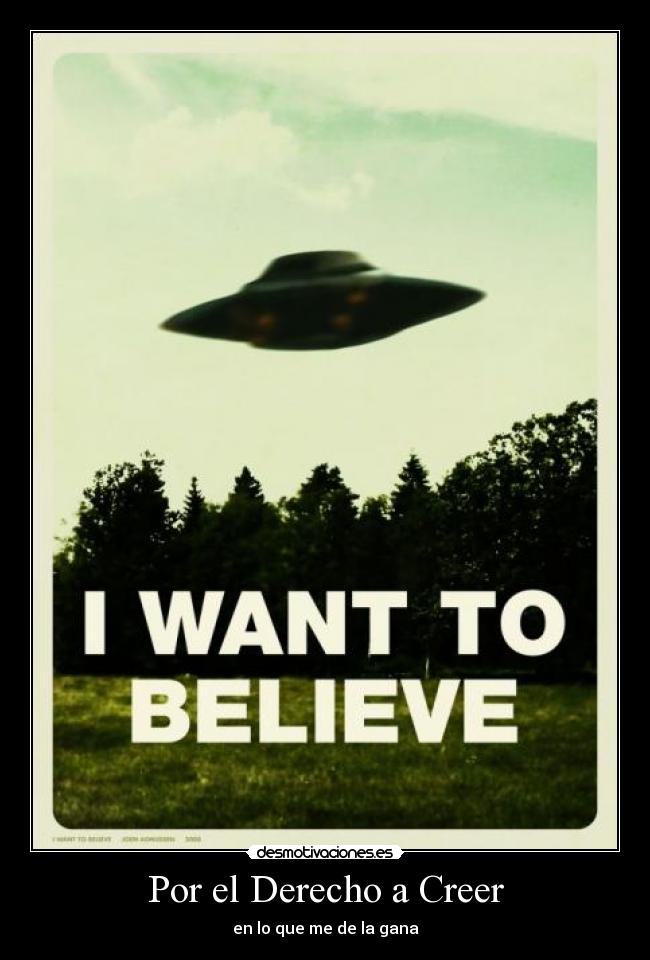 carteles ovnis creer universo desmotivaciones