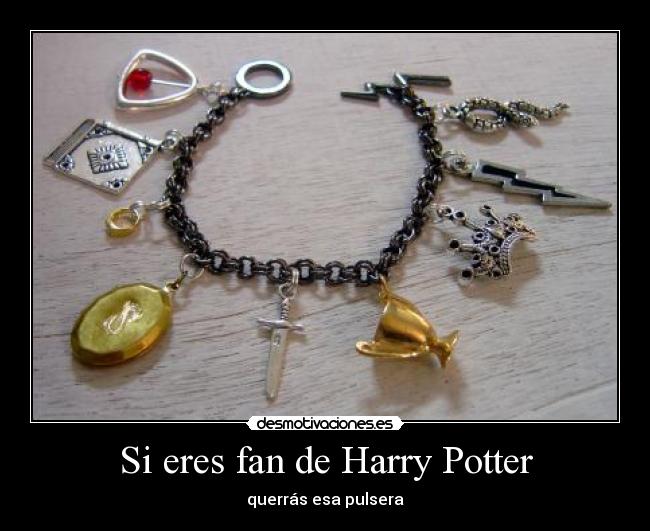 Si eres fan de Harry Potter - querrás esa pulsera