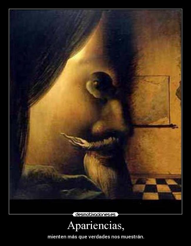 Apariencias, -
