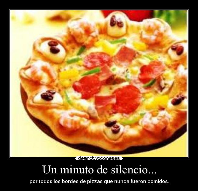 Un minuto de silencio... -