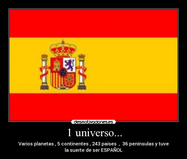 1 universo... -