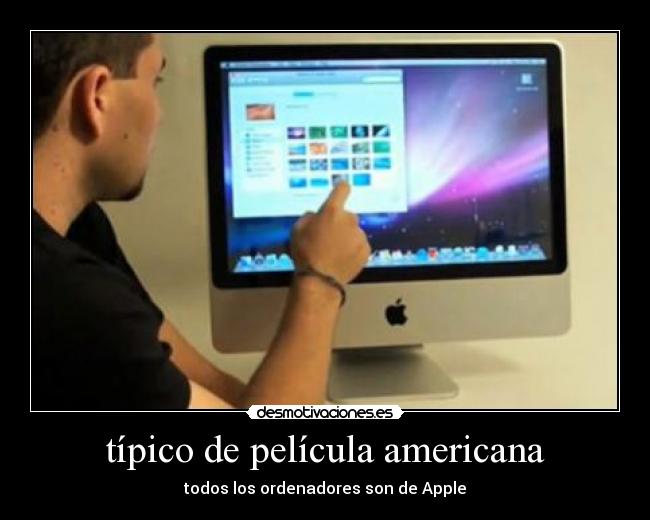 típico de película americana - 