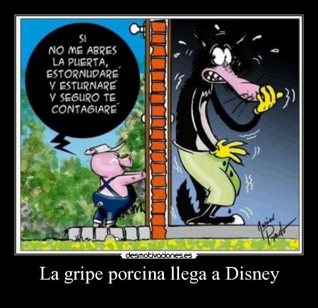 La gripe porcina llega a Disney - 