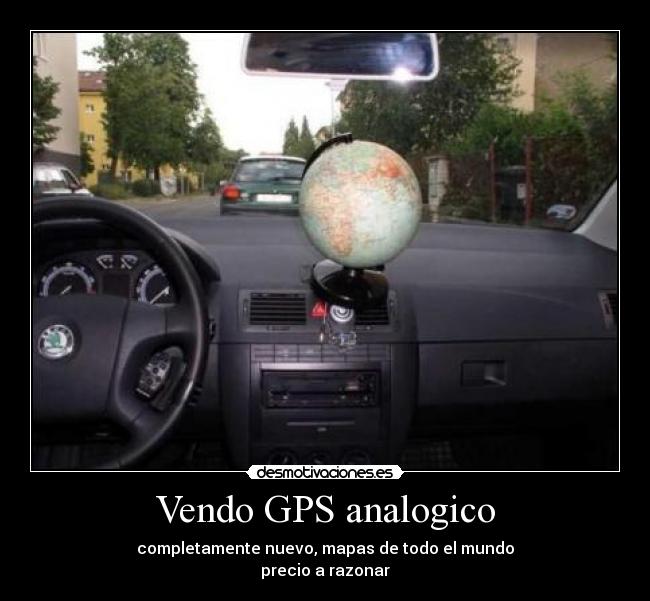 Vendo GPS analogico - 