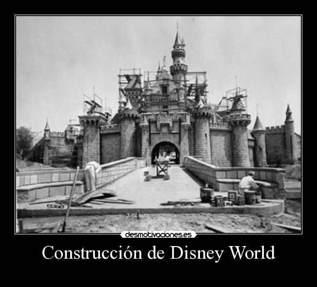 Construcción de Disney World - 
