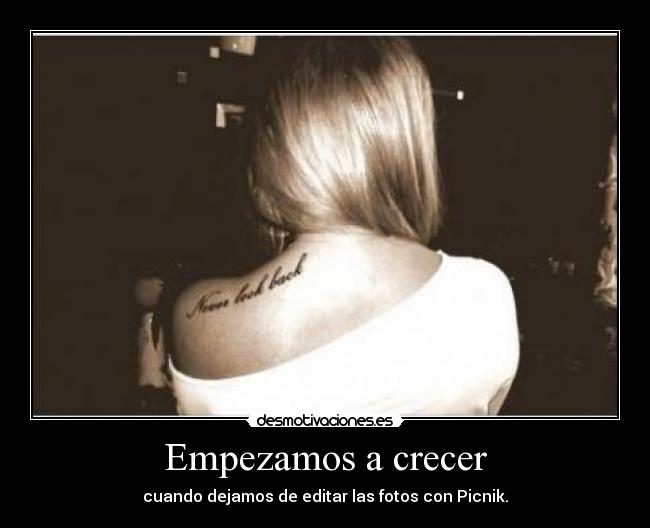 Empezamos a crecer -