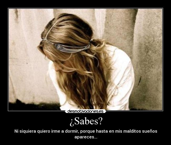 ¿Sabes? - 