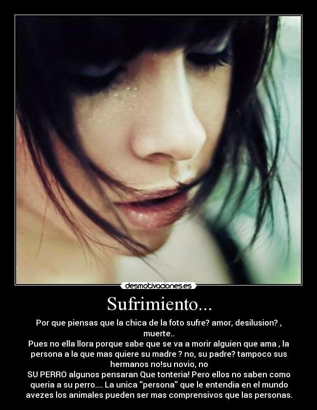 Sufrimiento... -