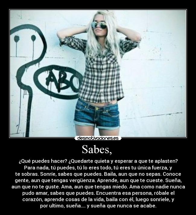 Sabes,  - 