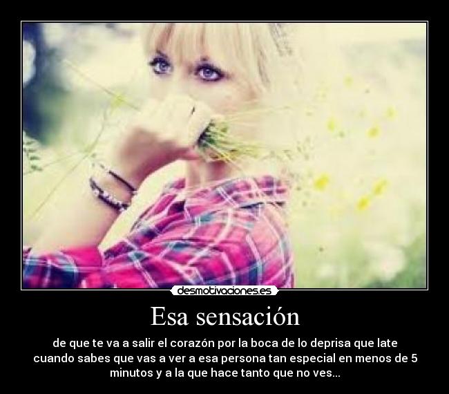 Esa sensación - 