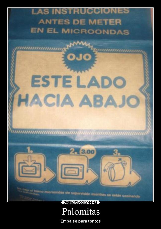 Palomitas - Embalse para tontos