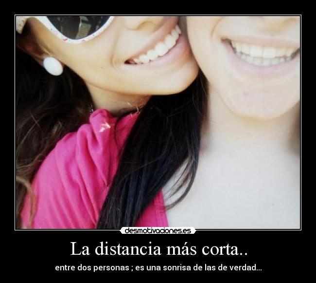 La distancia más corta.. -