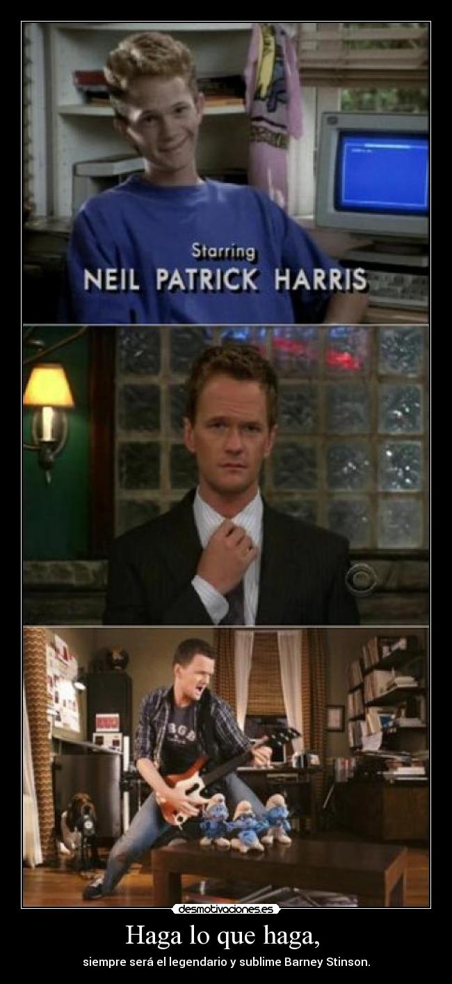 carteles barney nph medico precoz ccavm himym pitufos desmotivaciones