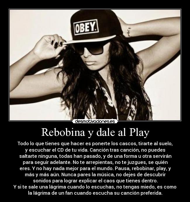 Rebobina y dale al Play - 