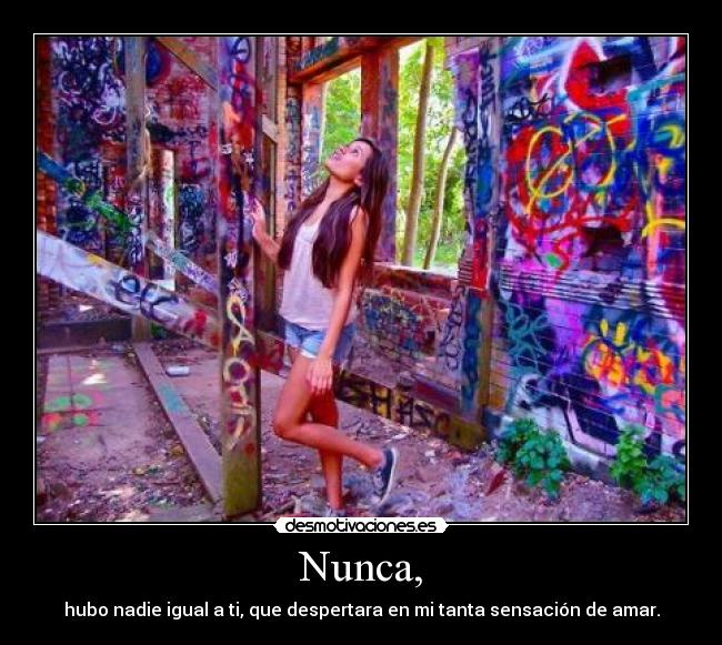 Nunca, - 