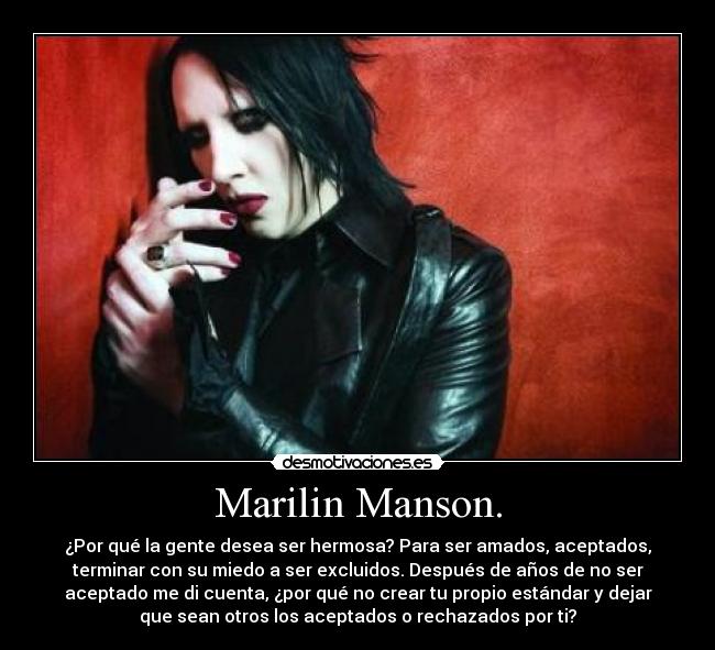 Marilin Manson. - 