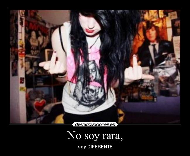 No soy rara, - 