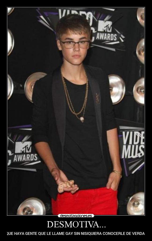 DESMOTIVA... - QUE HAYA GENTE QUE LE LLAME GAY SIN NISIQUIERA CONOCERLE DE VERDAD