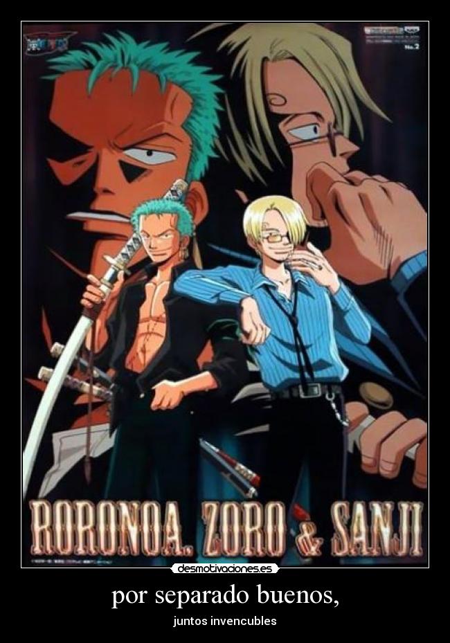 por separado buenos, -