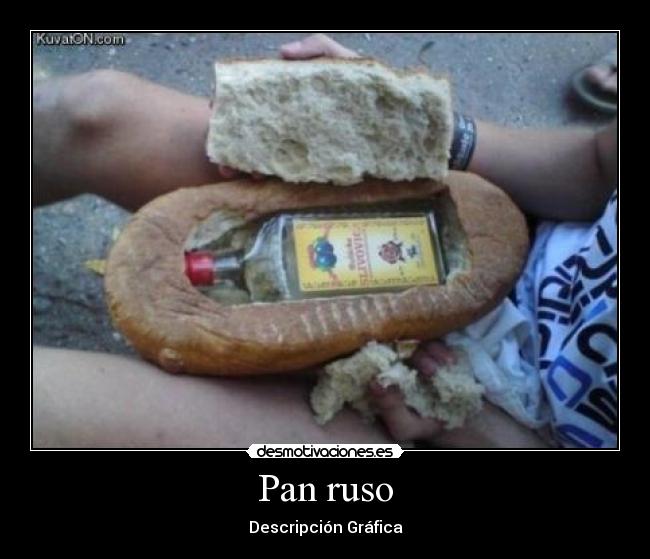Pan ruso - Descripción Gráfica