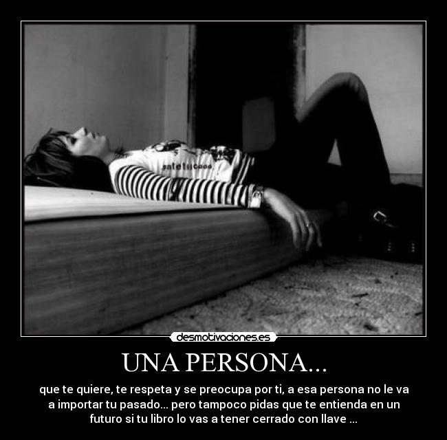 UNA PERSONA... -
