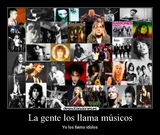 La gente los llama músicos - 