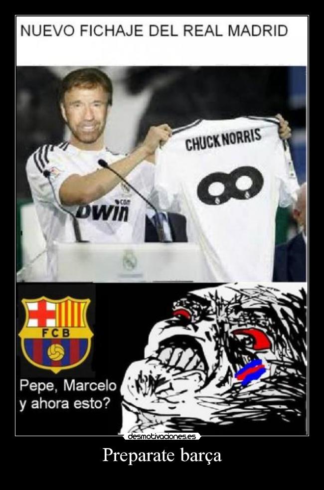 Preparate barça - 