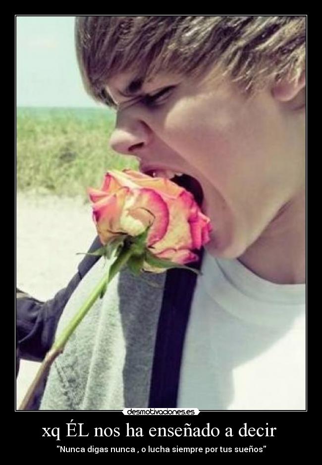 xq ÉL nos ha enseñado a decir -