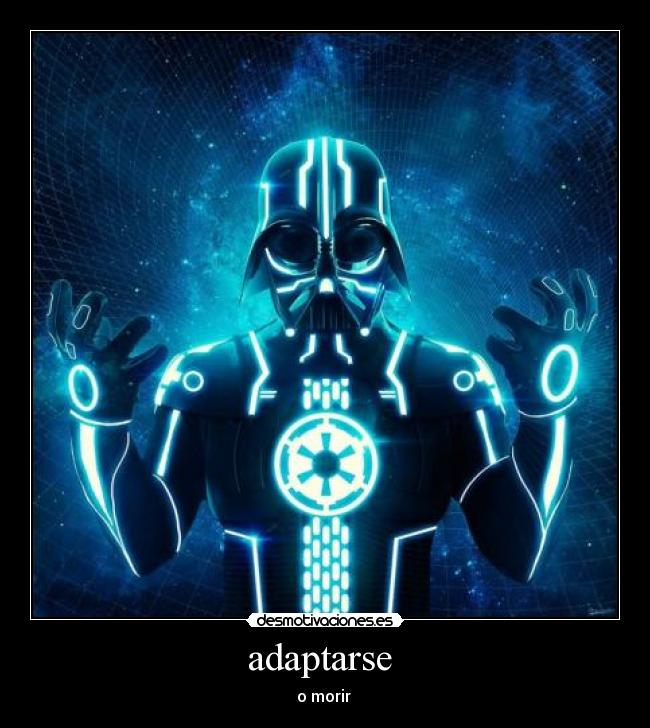 carteles tron darth vader desmotivaciones
