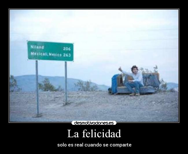 La felicidad - 