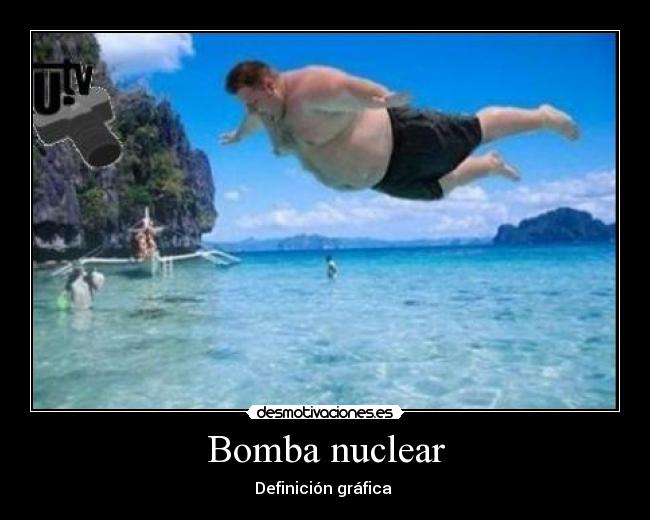 Bomba nuclear - Definición gráfica 