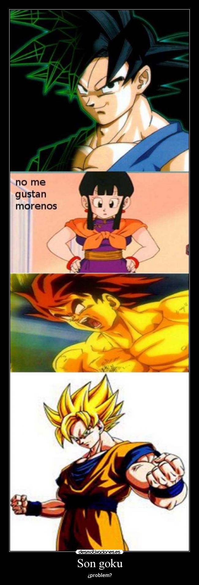 Son goku - ¿problem?