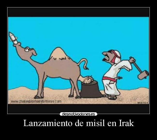 Lanzamiento de misil en Irak - 