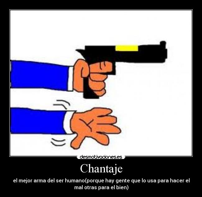 Chantaje -