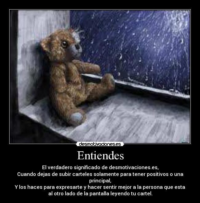 Entiendes -
