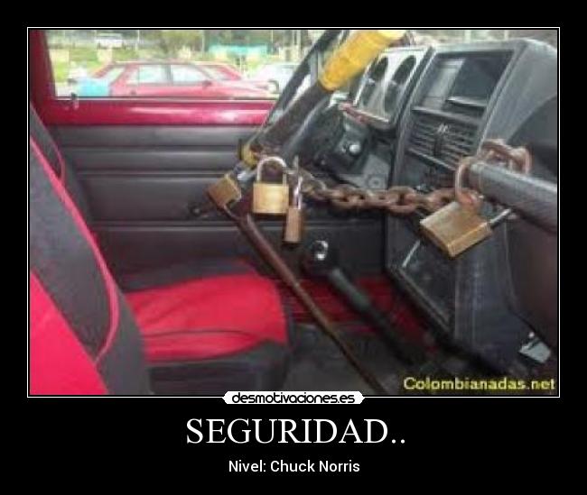 SEGURIDAD.. -