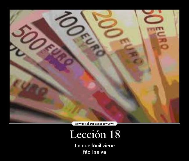 Lección 18 - 