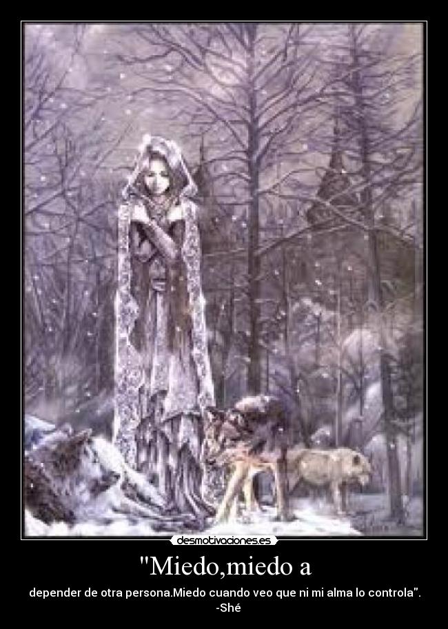 Miedo,miedo a - 
