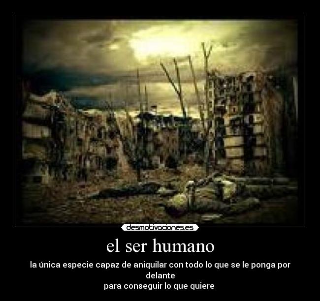 el ser humano - 