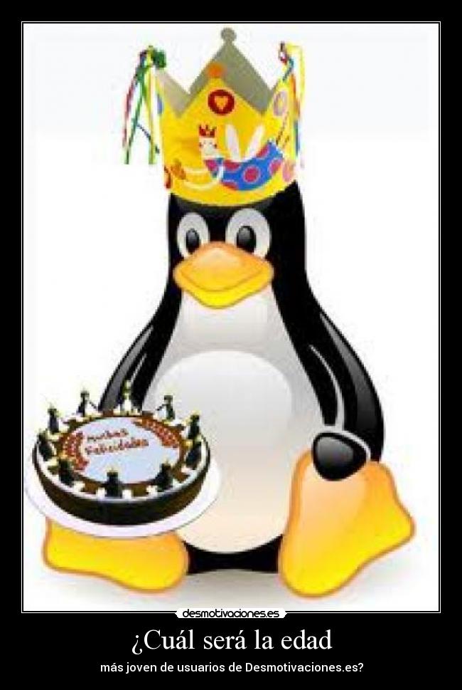 ¿Cuál será la edad - más joven de usuarios de Desmotivaciones.es?