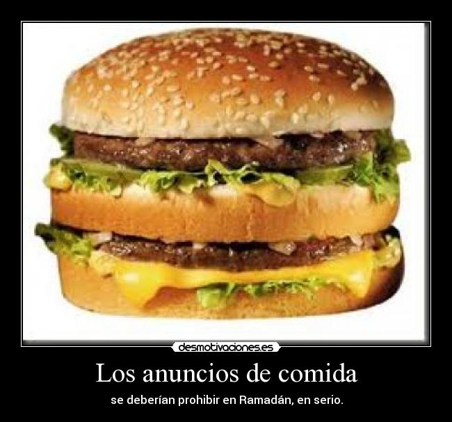 Los anuncios de comida - 