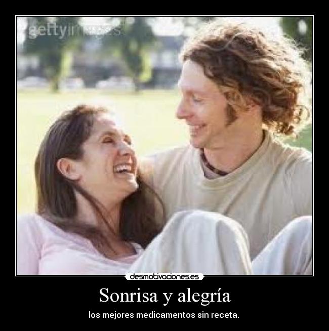 Sonrisa y alegría - los mejores medicamentos sin receta. 