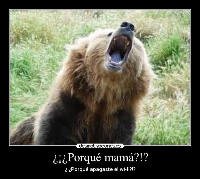 ¿¡¿Porqué mamá?!? - 