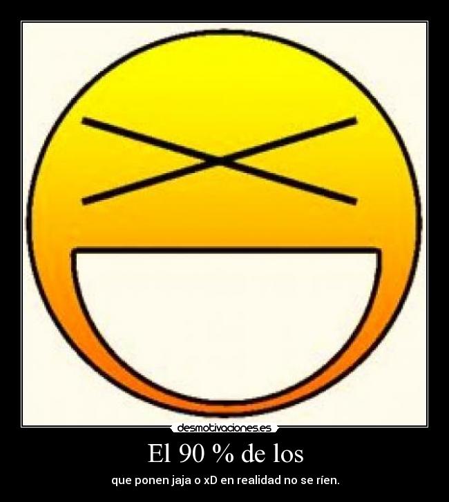 El 90 % de los -