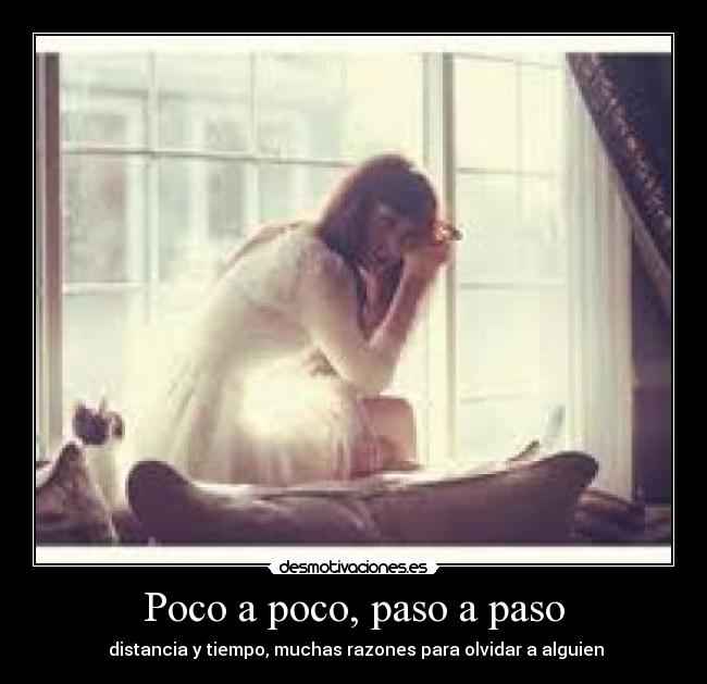 Poco a poco, paso a paso - 