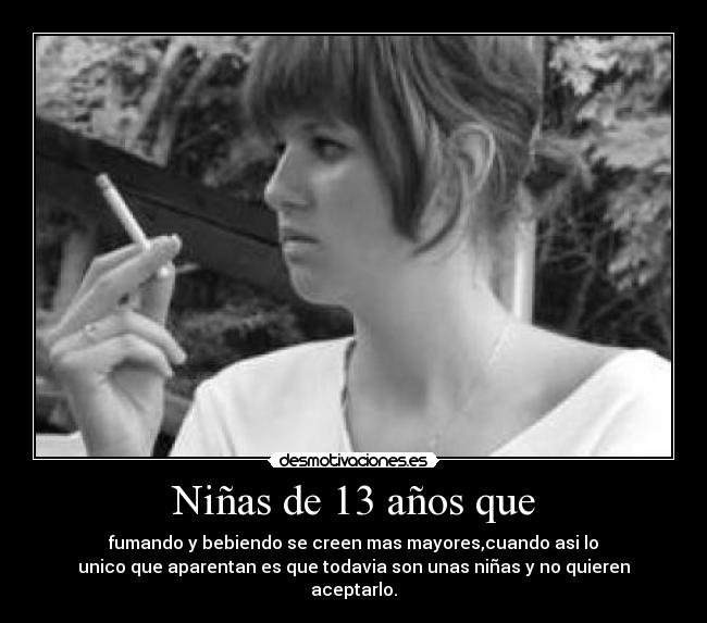 Niñas de 13 años que -
