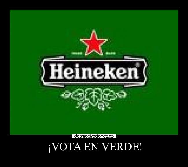 ¡VOTA EN VERDE! -