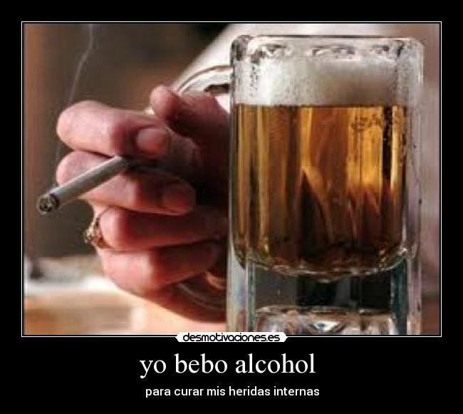 yo bebo alcohol  - 