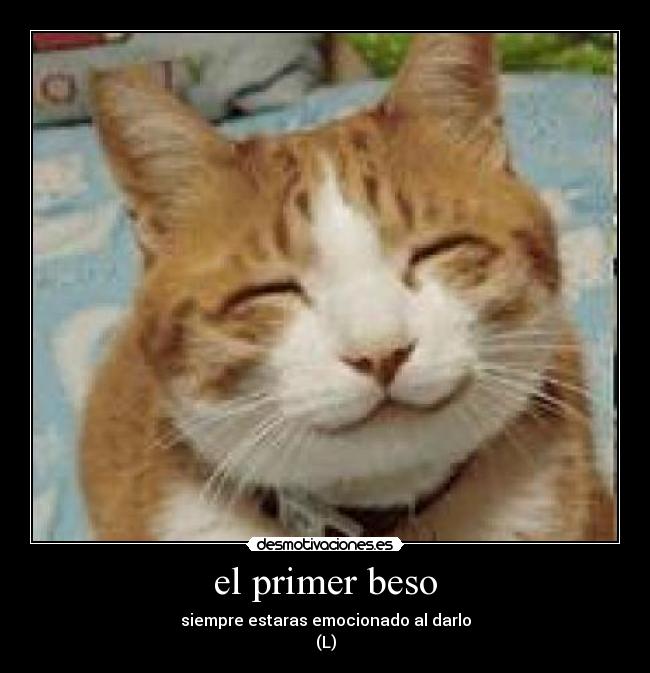 el primer beso -